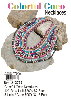 Colorful Coco Necklaces